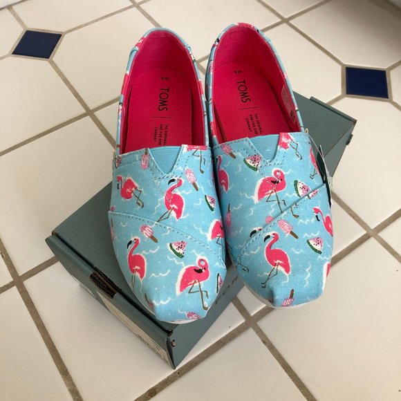 NWT Flamingo & Watermelon Toms - Picture 1 of 5
